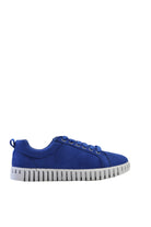 JAIME-COBALT FAUX SUEDE