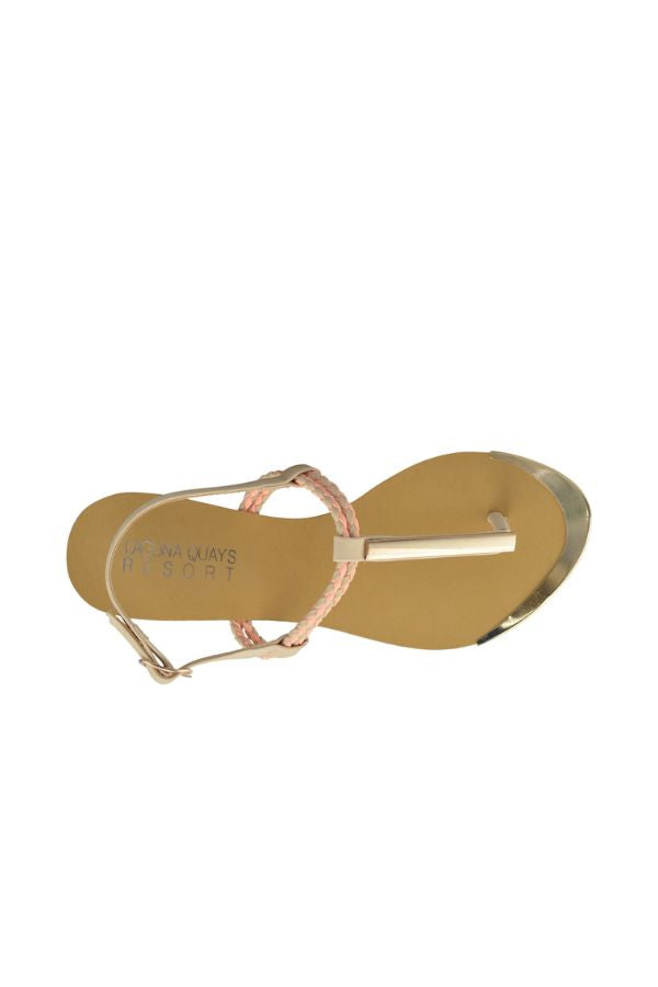 AQUAL BEIGE SANDALS