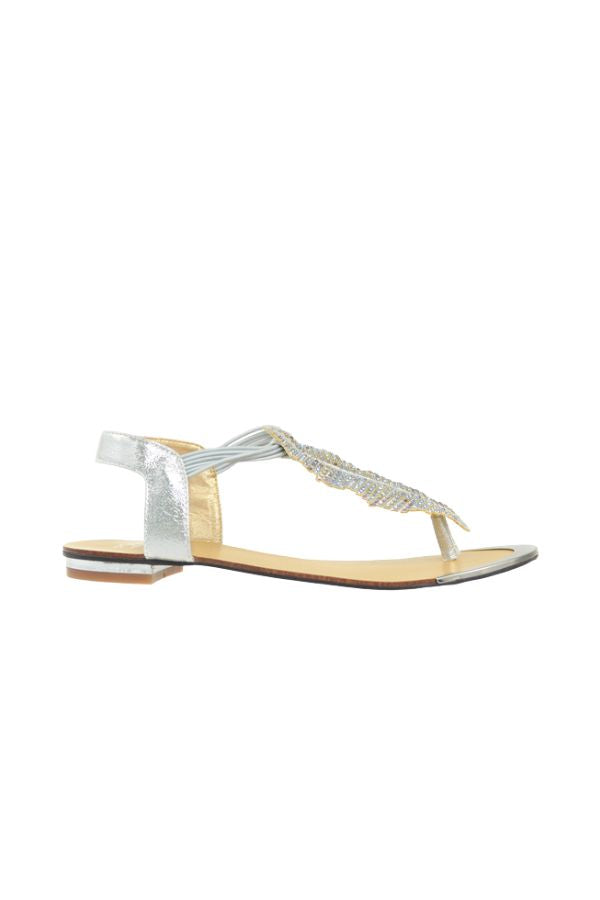 AUTUMN SILVER SANDALS