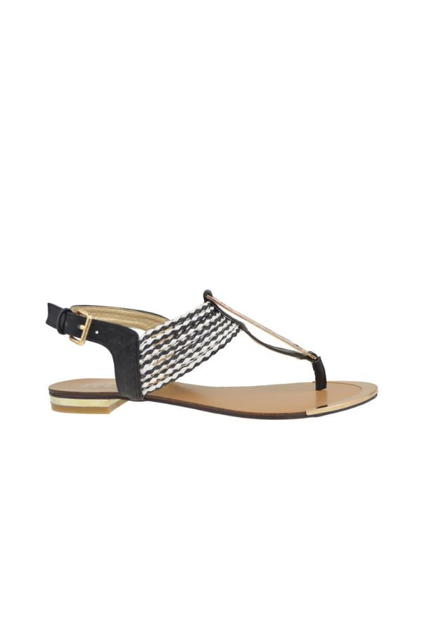 BOHO BLACK SANDAL