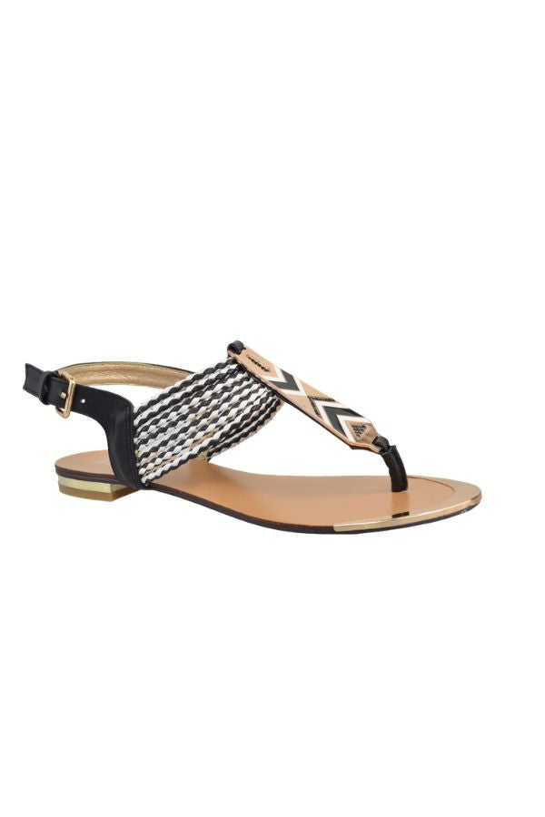 BOHO BLACK SANDAL