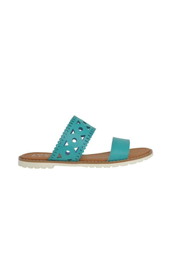 BYRON TURQUOISE SANDALS