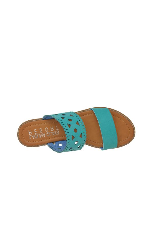 BYRON TURQUOISE SANDALS