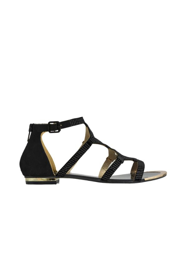 ELSA BLACK SANDALS