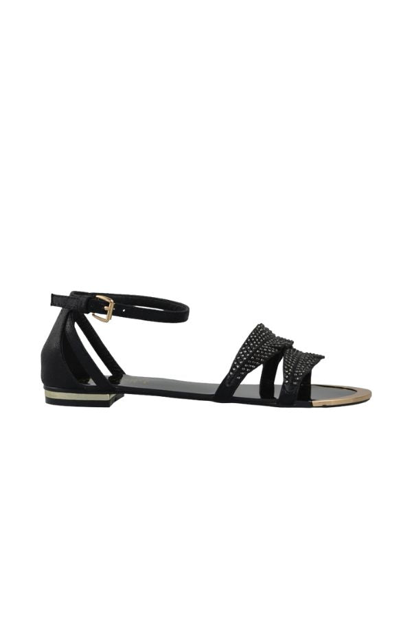 FERN BLACK SANDALS