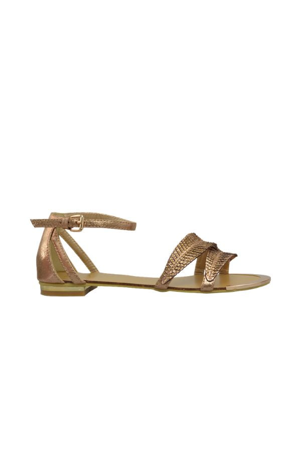 FERN ROSE GOLD SANDALS