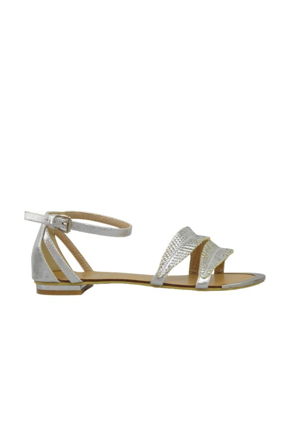FERN SILVER SANDALS