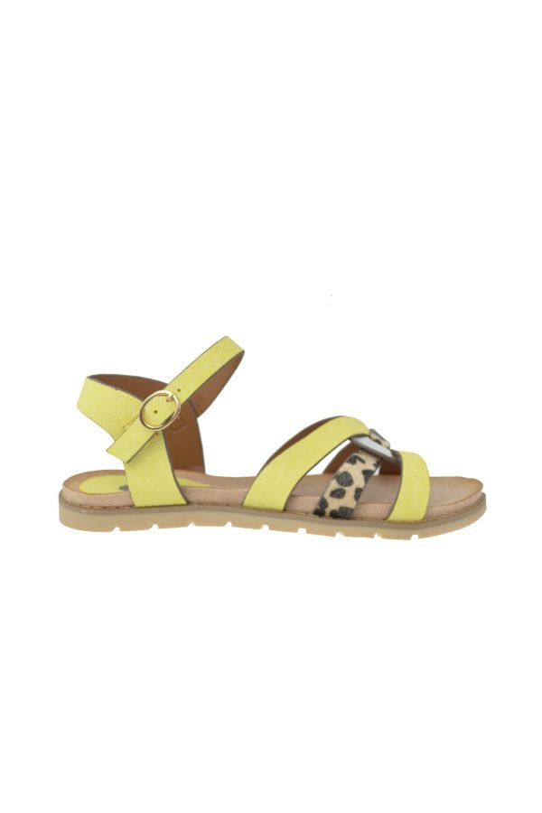 FUMI YELLOW SANDALS
