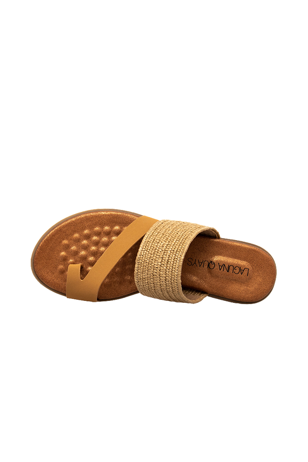 MEDUZA TAN SAND RAFFIA