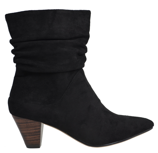 CARLYLE-BLACK FAUX SUEDE