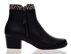 LICORICE-BLACK BROWN ANIMAL`-women-Traffic Footwear